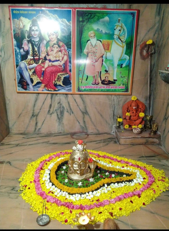मंदिरात शिवपूजन व धार्मिक कार्यक्रम